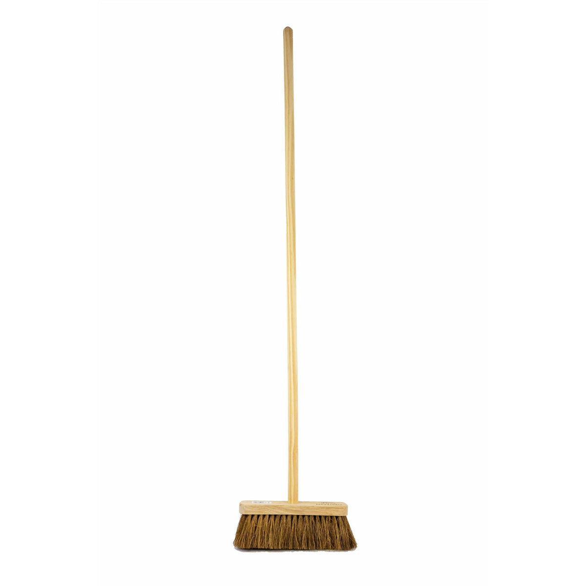 Newman and Cole 10" Natural Coco Broom Head with Hole Supplied with Handle