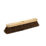 Newman and Cole 18" Natural Bassine Broom Head with Hole