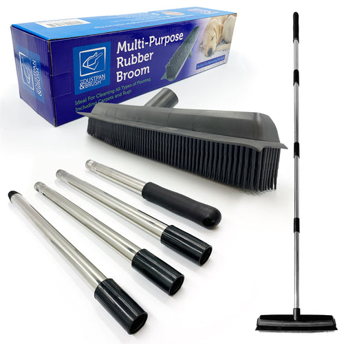 Rubber Broom Multi Purpose Carpet Brush