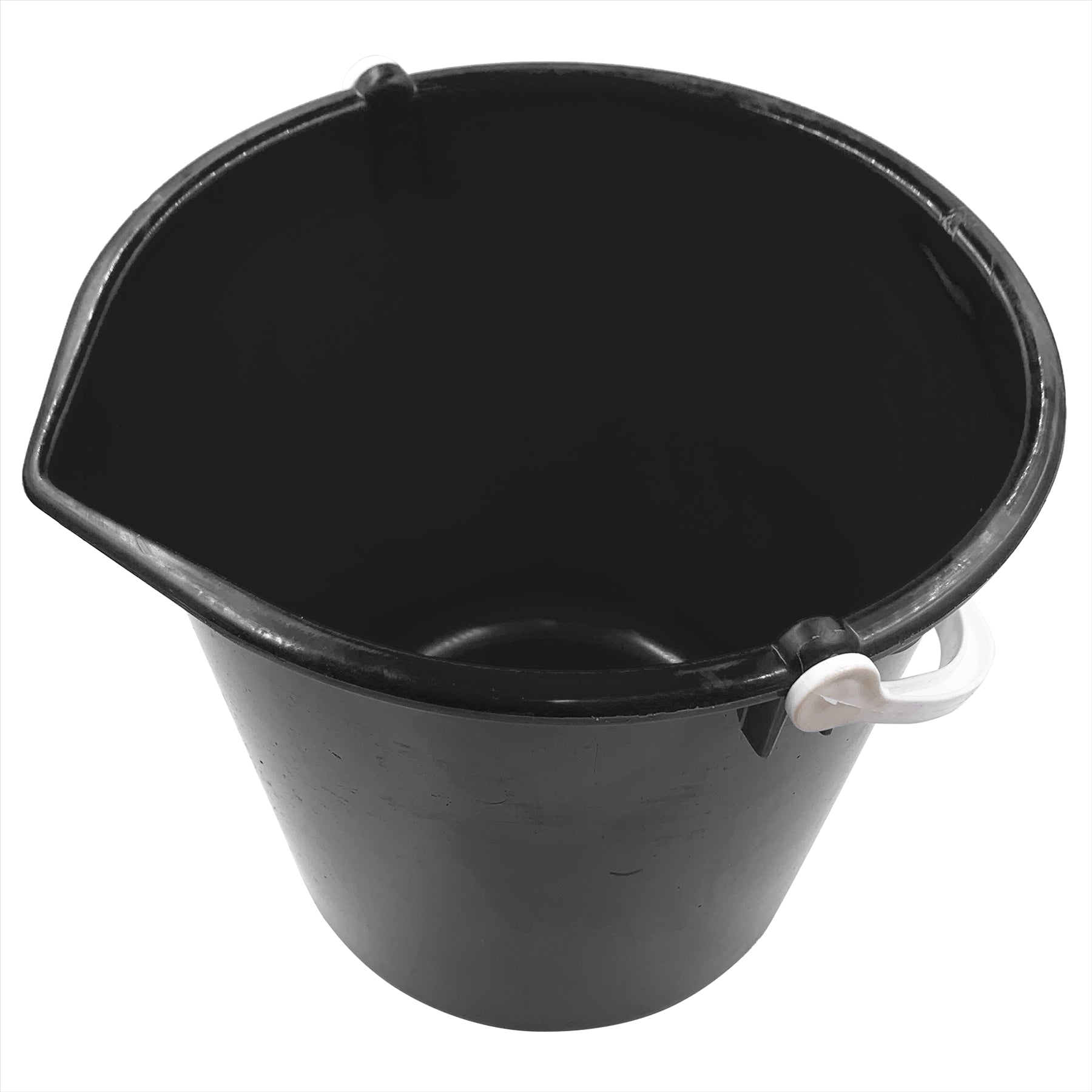 10L Black Bucket
