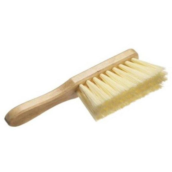 Varnished Hand Banister Brush with Soft Cream Synthetic Bristles - The Dustpan and Brush Store