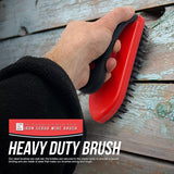 TDBS Easy Grip Iron Scrubbing Wire Brush