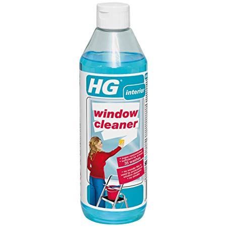 HG Window Cleaner - Professional Window Cleaner Concentrate No Streaks Liquid - The Dustpan and Brush Store