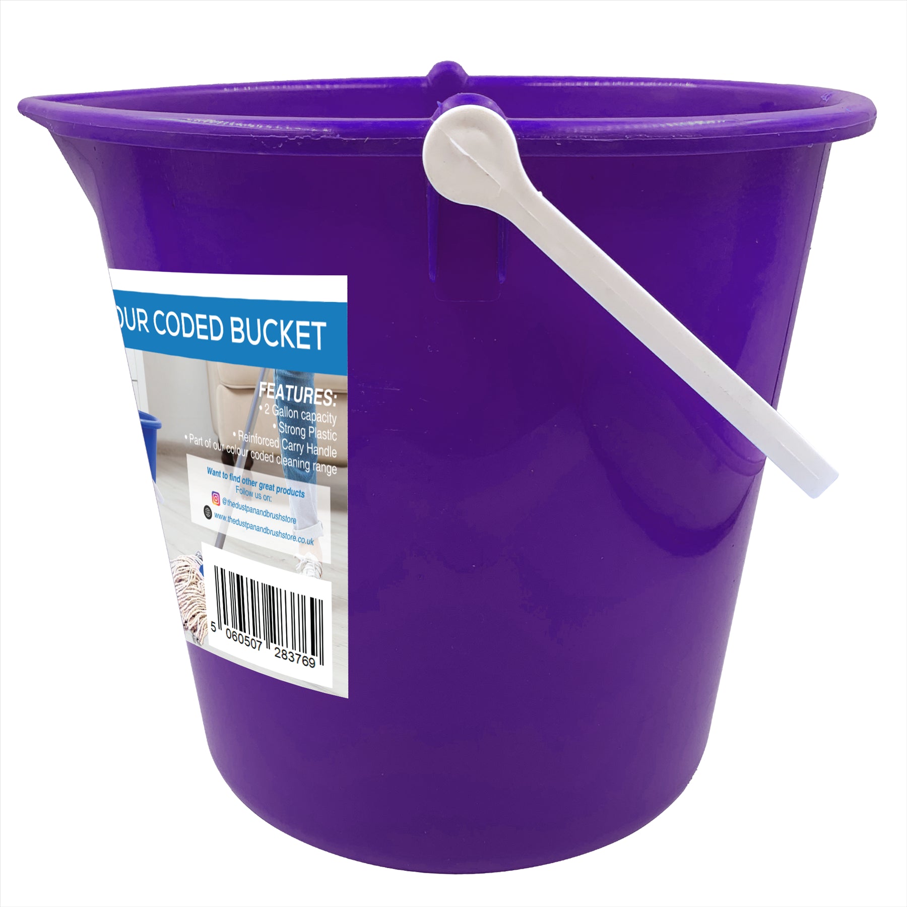 10L Purple Bucket