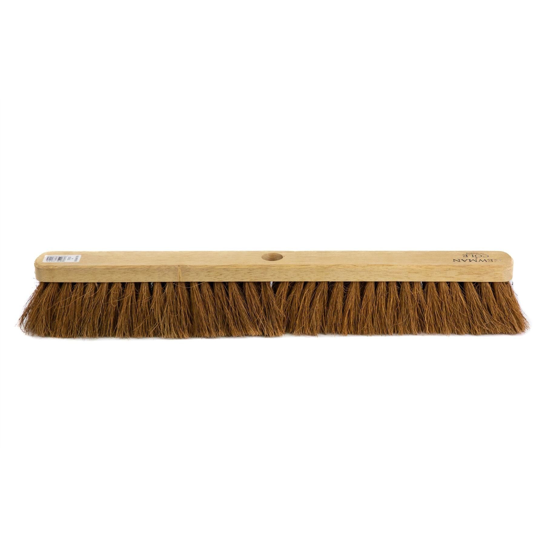 Newman and Cole 18" Natural Coco Broom Head with Hole
