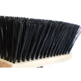 Newman and Cole 13" Synthetic Flat Broom Head with Plastic Socket Supplied with Handle - The Dustpan and Brush Store