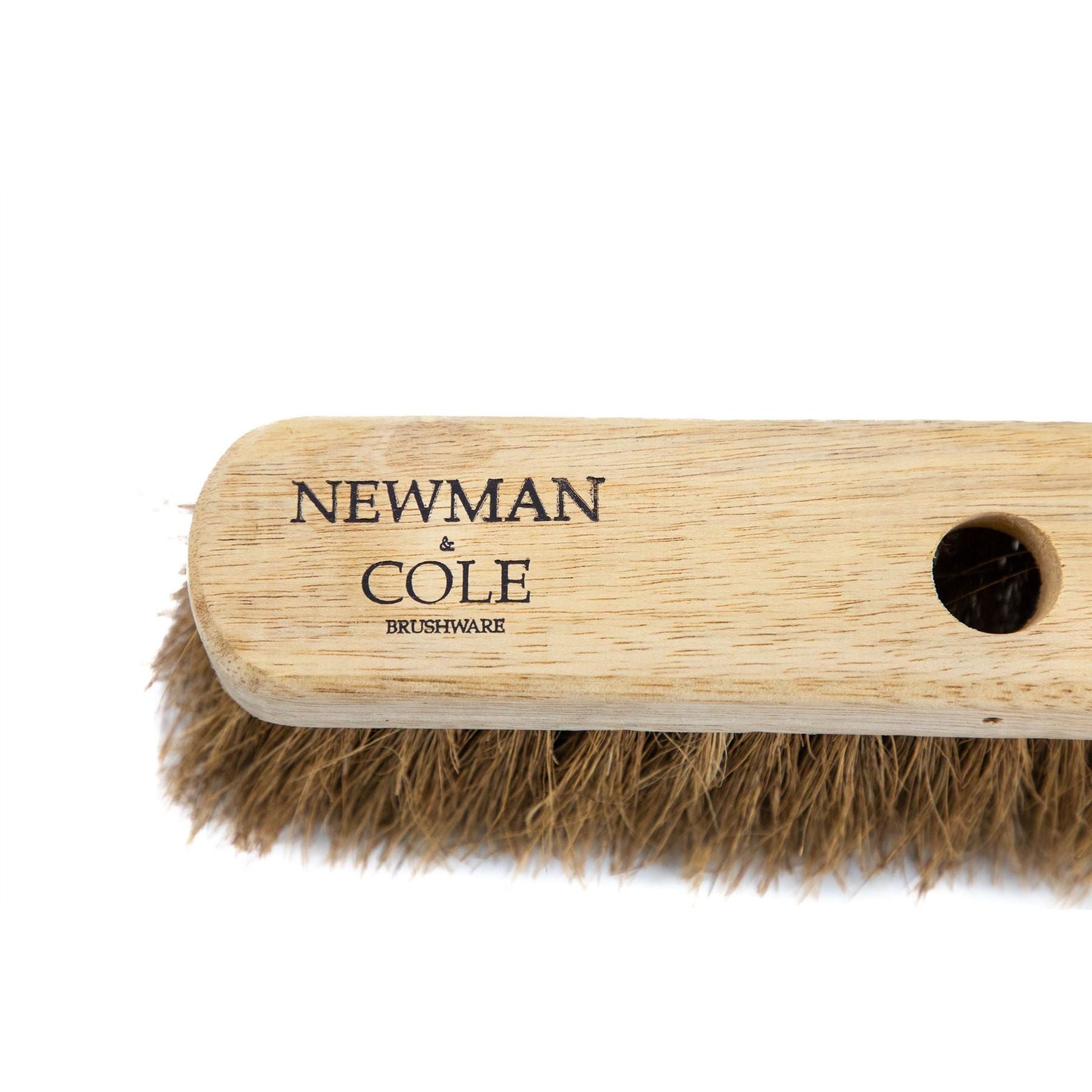 Newman and Cole 12" Natural Coco Broom Head with Hole