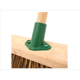 Replacement Plastic Broom Bracket 15/16" Support Socket For Sweeping Brushes 2 Screw Hole - The Dustpan and Brush Store