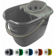 TDBS Grey/Silver Mop Bucket