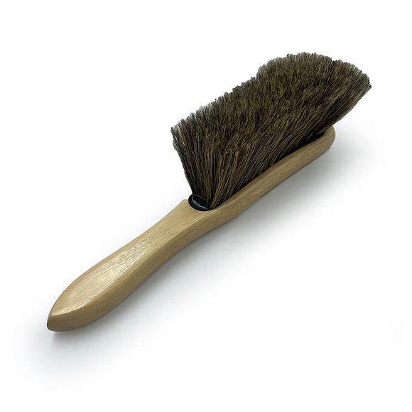 Varnished Plain Pure Natural Real Bristle Hair Soft Banister Hand Brush