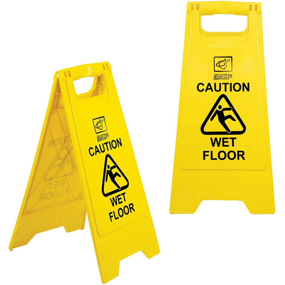 Wet Floor Sign Pack of 2