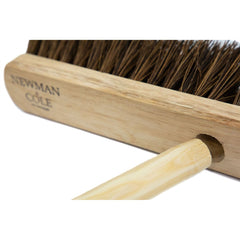 Newman and Cole 18" Natural Bassine Broom Head with Hole Supplied with Handle
