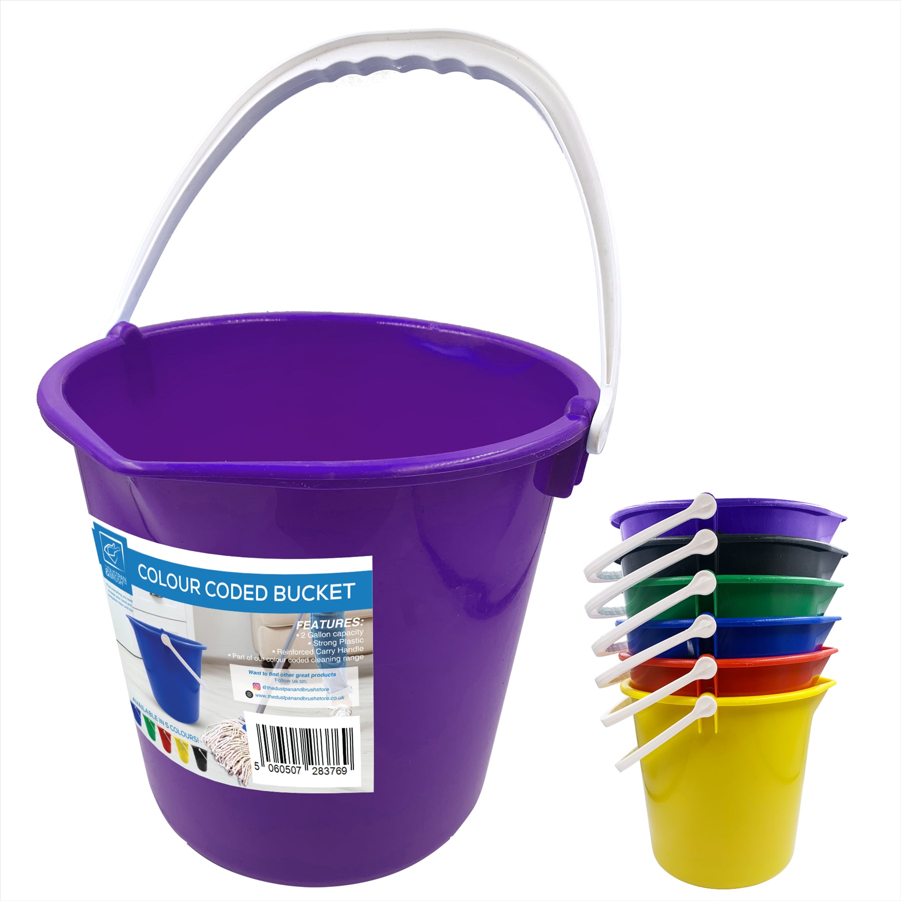 10L Purple Bucket