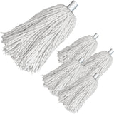 Cotton Mop with Galvanised Socket Fitting - 14 PY - Pack of 5