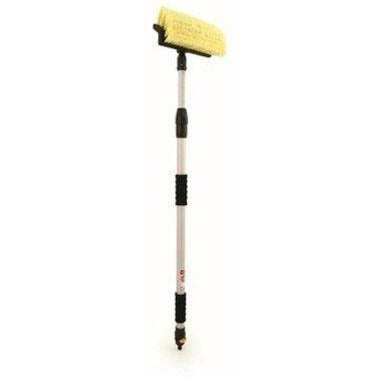 Telescopic Water Flow Wash Brush Connects To Hose Pipe for Washing Car Caravan etc - The Dustpan and Brush Store