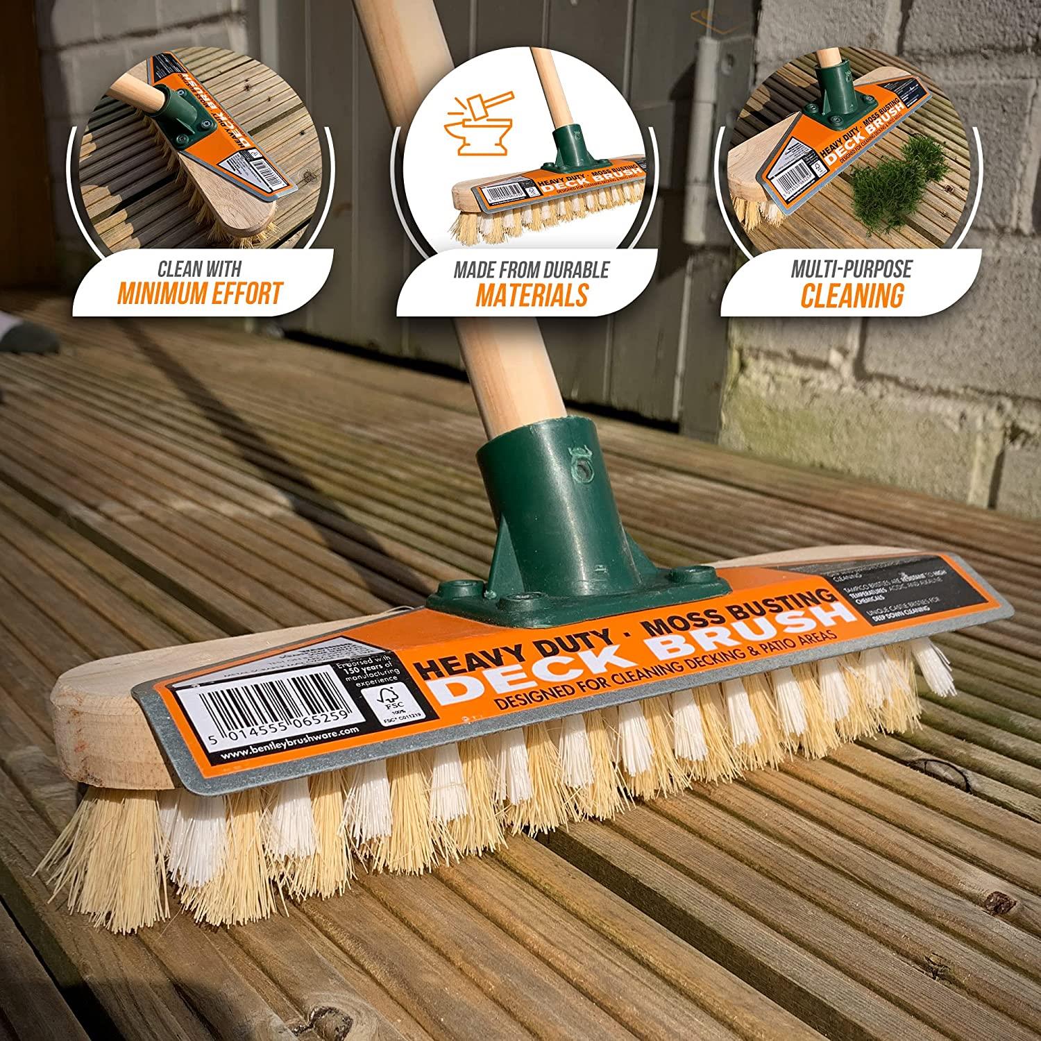 TDBS Decking Castle Brush with Handle