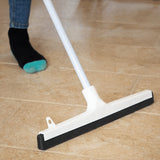 Floor Shower Squeegee with Foam Blade For Tiled Areas and Wet Rooms