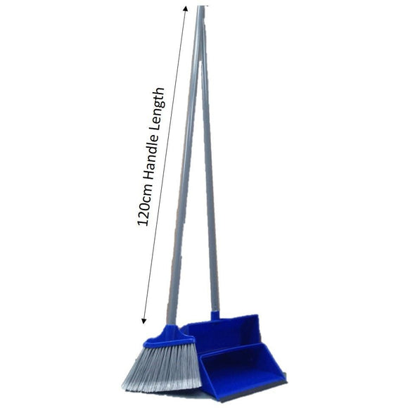 Custom Made Extra Tall Long Handled Dustpan and Brush - The Dustpan and Brush Store