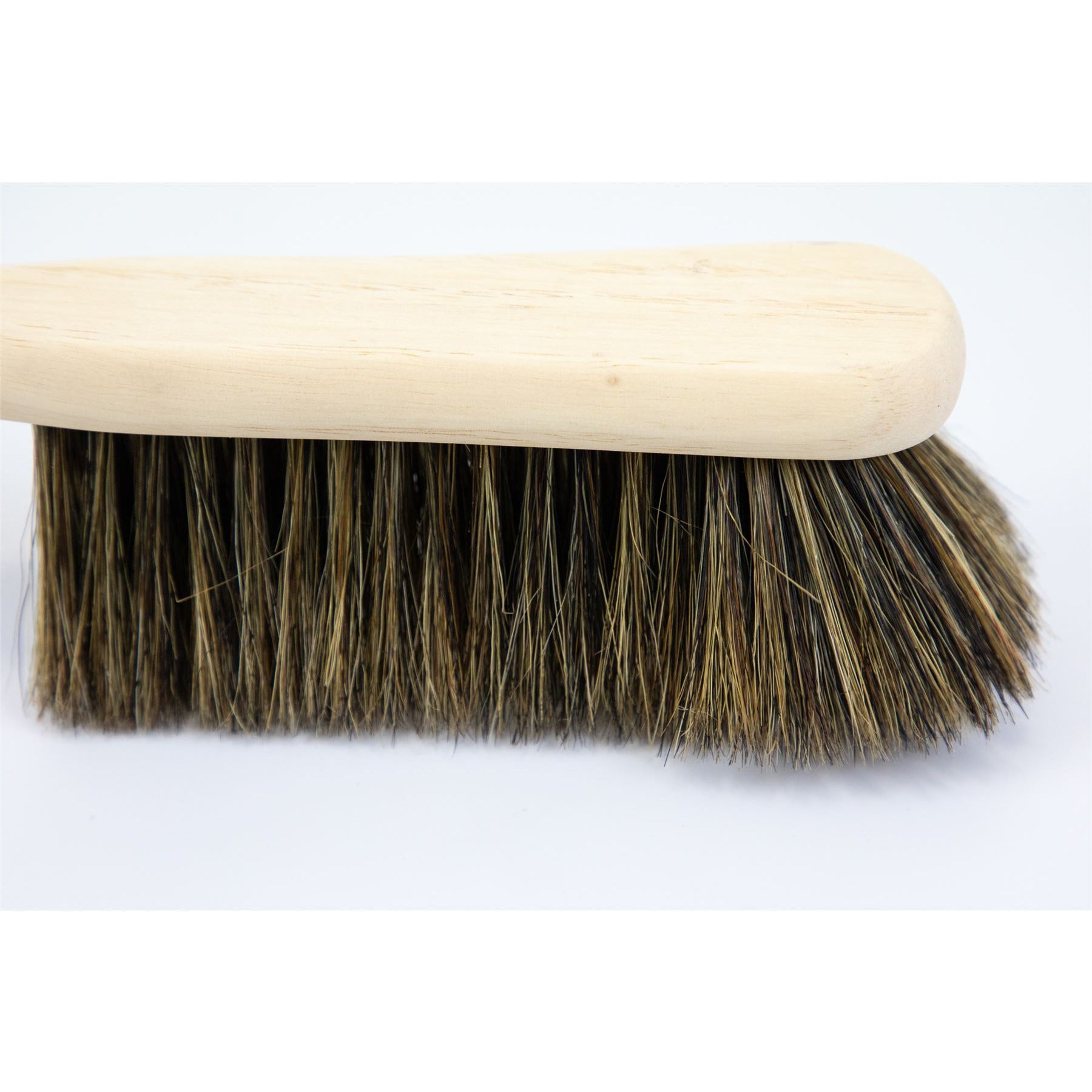 Unvarnished Plain Pure Natural Real Bristle Hair Soft Banister Hand Brush - The Dustpan and Brush Store