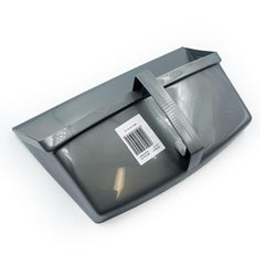 Addis Closed Hooded Plastic Dustpan in Silver / Grey