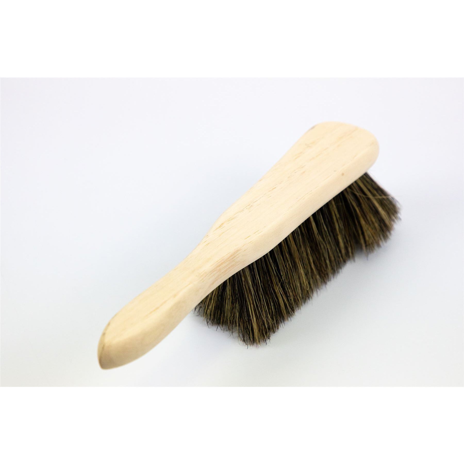 Unvarnished Plain Pure Natural Real Bristle Hair Soft Banister Hand Brush - The Dustpan and Brush Store