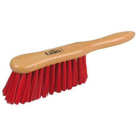 Hill Brush Salmon Hand Wooden Varnished Banister Brush Stiff Synthetic Bristles - The Dustpan and Brush Store
